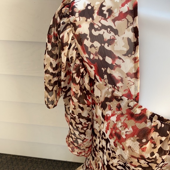Jennifer Lloyd Blouse/Top Short Sleeve Size S NWT - Picture 3 of 9
